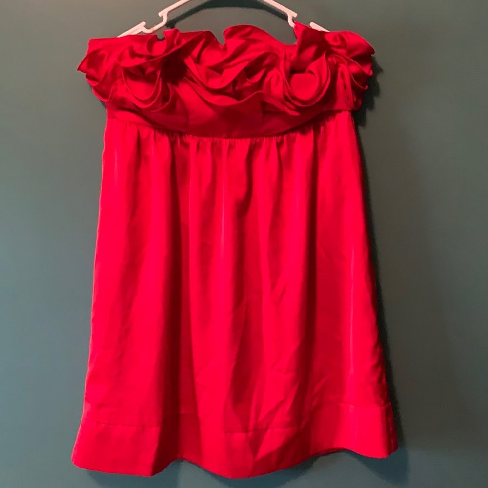 Red dress